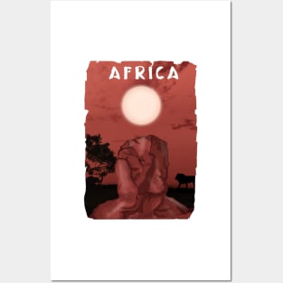 AFRICA Posters and Art